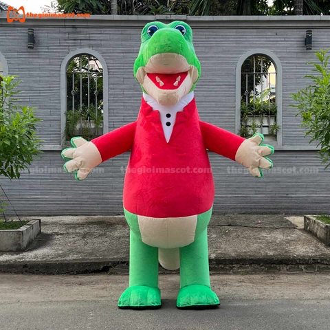 Mascot Hơi Ngài Cá Sấu