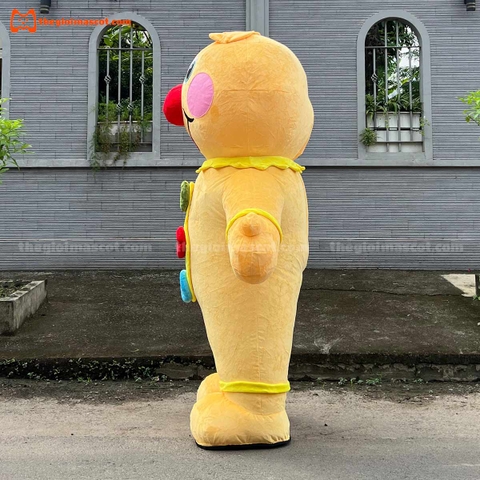 Mascot Hơi Bánh Quy Gừng Mẫu 2