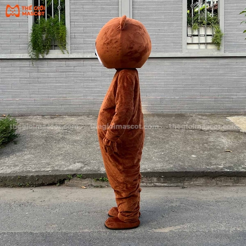 Mascot Gấu Brown