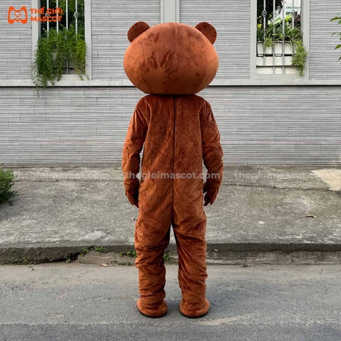 Mascot Gấu Brown