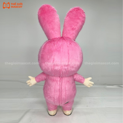 Mascot Hơi Baby Three Tai Dựng