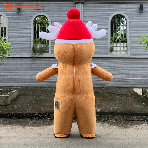 Mascot Hơi Bánh Quy Gừng Mẫu 1