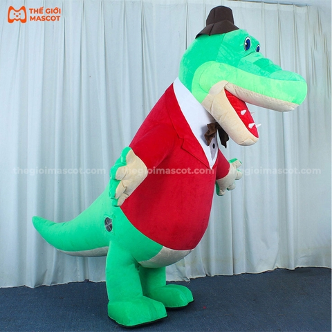 Mascot Hơi Cá Sấu