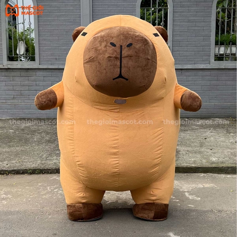 Mascot Hơi Capybara