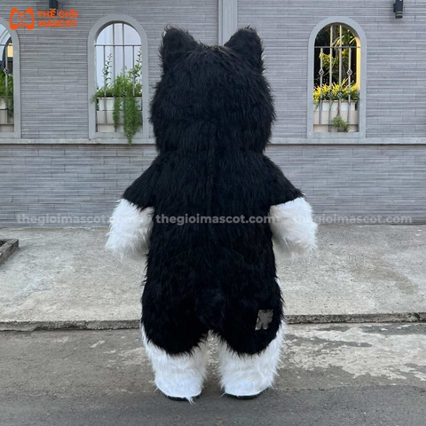 Mascot Hơi Chó Husky