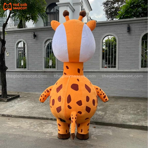 Mascot Hơi Hưu Cao Cổ