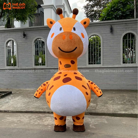 Mascot Hơi Hưu Cao Cổ