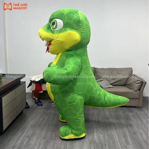 Mascot Hơi Rắn Mẫu 1