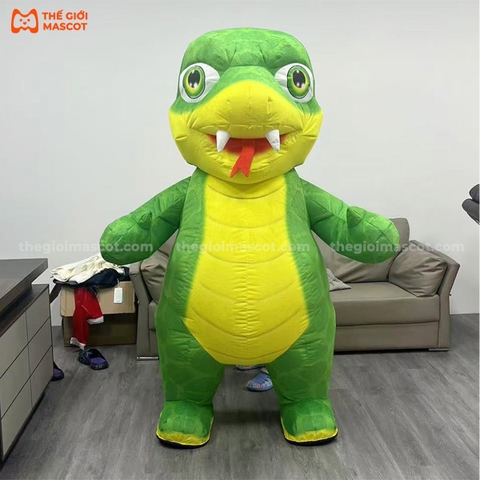 Mascot Hơi Rắn Mẫu 1