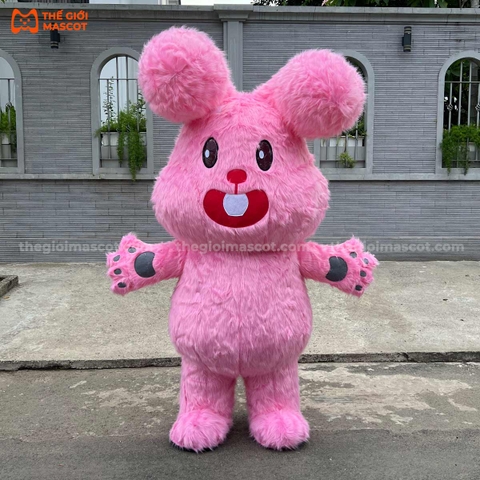 Mascot Hơi Thỏ Mẫu 2