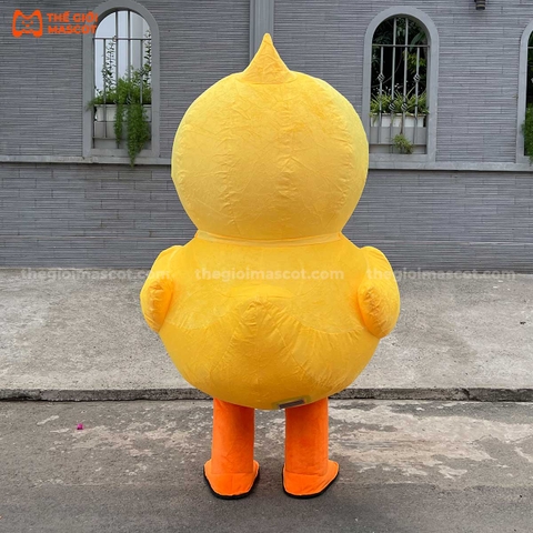 Mascot Hơi Vịt Vàng