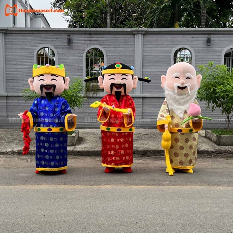 Mascot Tam Đa Phúc Lộc Thọ