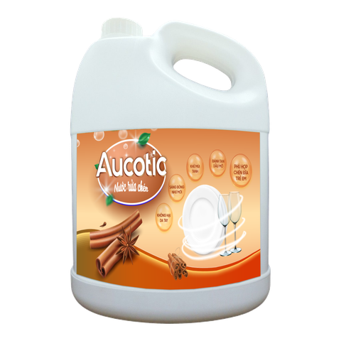 Nước rửa chén AUCOTIC hương quế 3.6kg