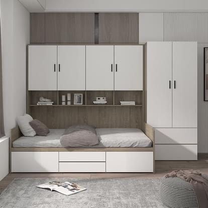 combo giường tủ 04