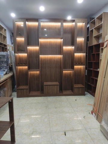 kệ đèn led trưng bày sản phẩm 02