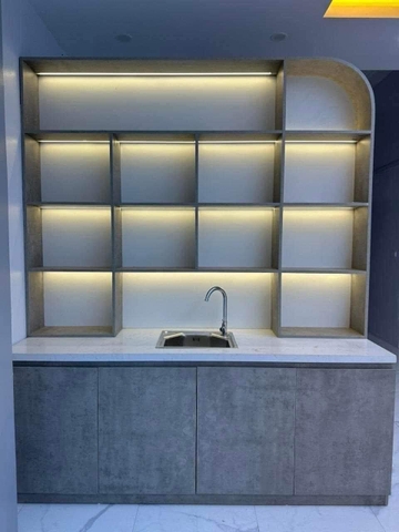 kệ đèn led trưng bày sản phẩm 07