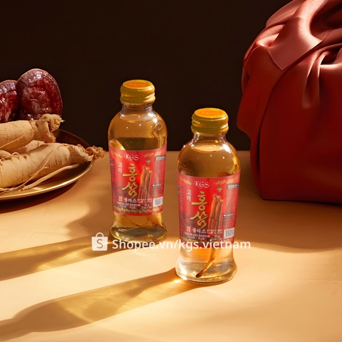 COMBO 10 - NƯỚC HỒNG SÂM CÓ CỦ + GINSENG POWER A+