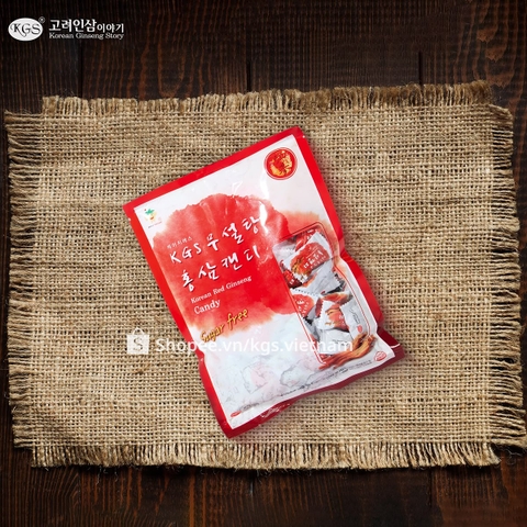 Kẹo Hồng Sâm Không Đường KGS 300g (Sugar Free)