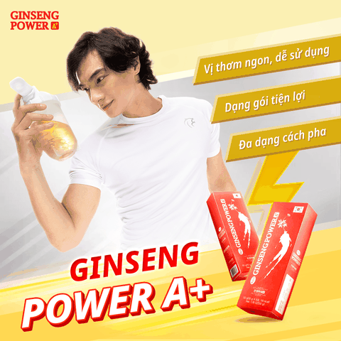 Hộp 5 gói Ginseng Power A+  (10ml/ gói)