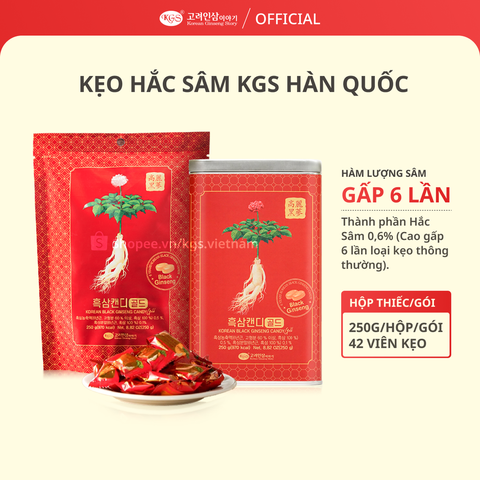 COMBO 5 - KẸO HẮC SÂM + GINSENG POWER A+