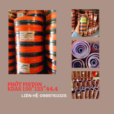 PHỚT PISTON THỦY LỰC KDAS 150*125*44.4 (125*150*44.4 das)