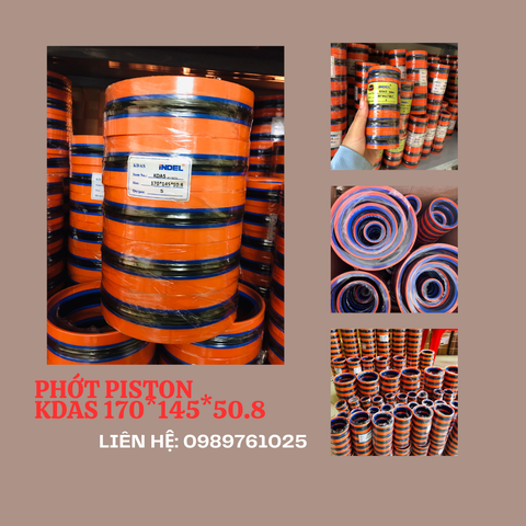PHỚT PISTON THỦY LỰC KDAS 170*145*50.8 (145*170*50.8 das)