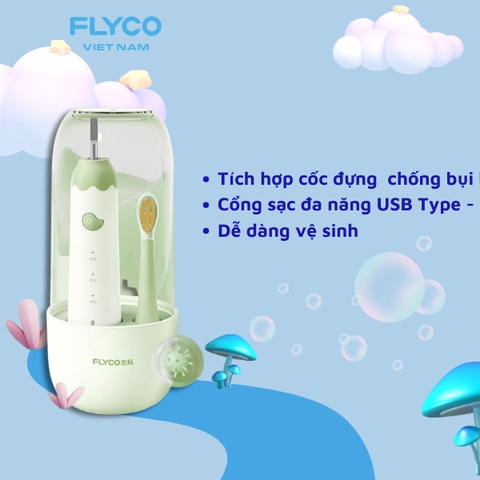Bàn chải điện trẻ em Flyco FT7110