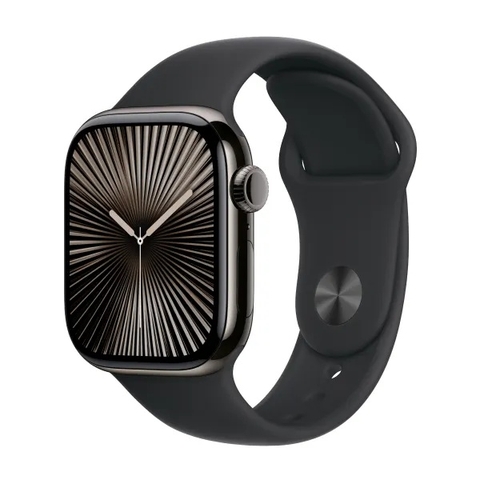 Apple Watch Series 10 46mm 4G Viền Titan Dây Cao Su Size S/M | Chính hãng Apple Việt Nam