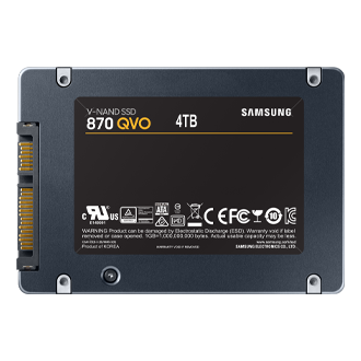Ổ cứng SSD gắn trong 870 QVO SATA 2.5 4TB MZ-77Q4T0BW
