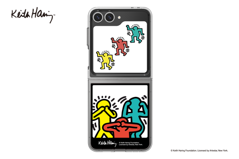 Keith Haring Photo Flipsuit Card for Galaxy Z Flip6