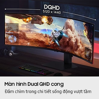 49 Odyssey G9 G91F DQHD 144Hz Gaming Monitor