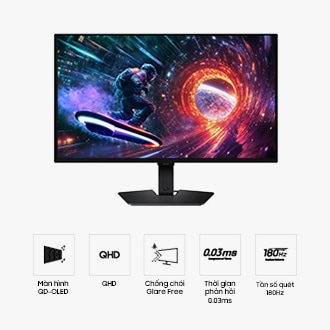 27 Inch Odyssey G5 G50SF QHD 180Hz Màn Hình Gaming