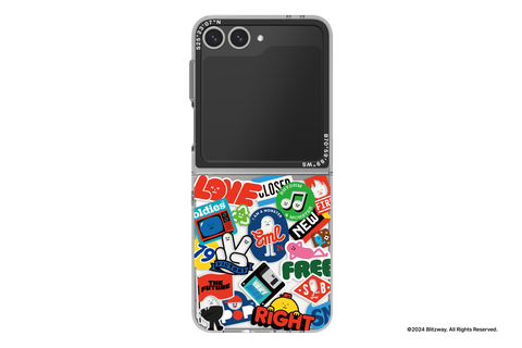 Ốp lưng mỏng Sticky Monster Sticker Galaxy Z Flip6