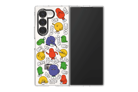 Sticky Monster Lab Friends Slim Impression Case for Galaxy Z Fold6