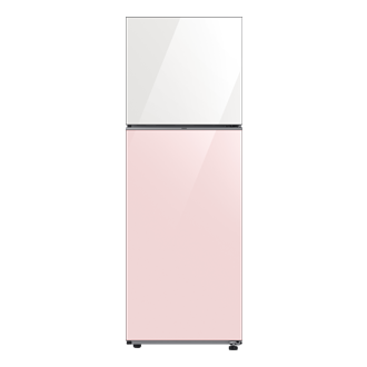 Tủ Lạnh Bespoke Ngăn Đông Trên với Đông Mềm Linh Hoạt 4 Chế Độ Optimal Fresh+ màu Trắng Thạch Anh/ Hồng Pha Lê, 348L