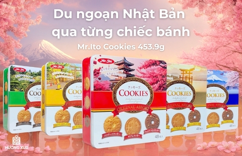 Tinh hoa nước Nhật trong hộp bánh quy Mr.Ito 453.9g