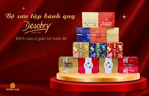 Bánh Quy Desobry Nhập Khẩu Bỉ – Quà Biếu Sang Trọng 2026