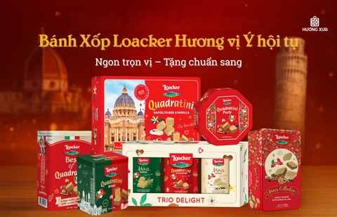 Bánh Xốp Loacker – Hương Vị Ý Ngon Trứ Danh, Quà Tặng Tinh Tế