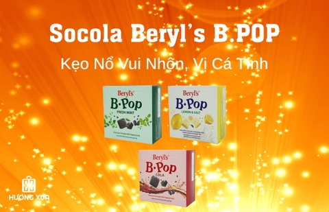 Socola Beryl’s B.POP – Kẹo Nổ Vui Nhộn, Vị Cá Tính