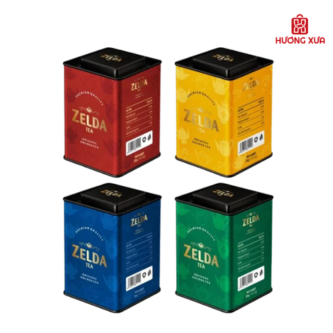 Trà Ô Long Nguyên Chất Zelda Hộp Sắt Túi Lọc 30g