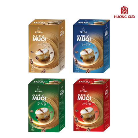 Cà Phê Muối Zelda Hộp Giấy 160g