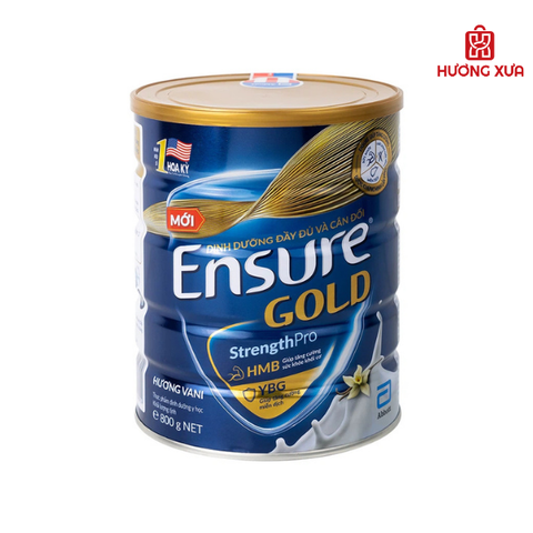 Sữa Bột Ensure Gold Abbott Hương Vani 800g