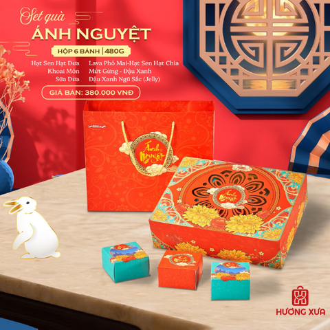 Bánh Trung Thu Bibica 2026 Hộp Ánh Nguyệt