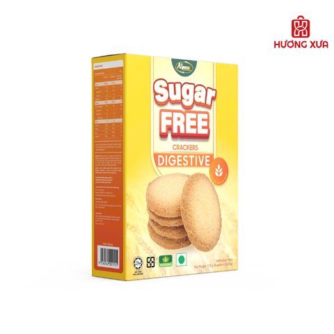 Bánh Quy giòn không đường DIGESTIVE- hiệu Alpuna 178g
