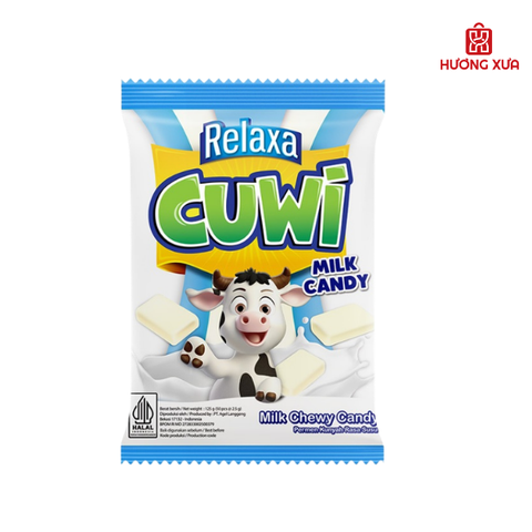 Kẹo Sữa Relaxa Cuwi Milk Candy 125g