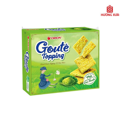 Bánh Goute Topping Vị Cốm Dừa Hộp 279.6g