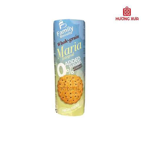Bánh Quy Ngũ Cốc Nguyên Cám Maria Integral Không Thêm Đường Family Biscuits 200g