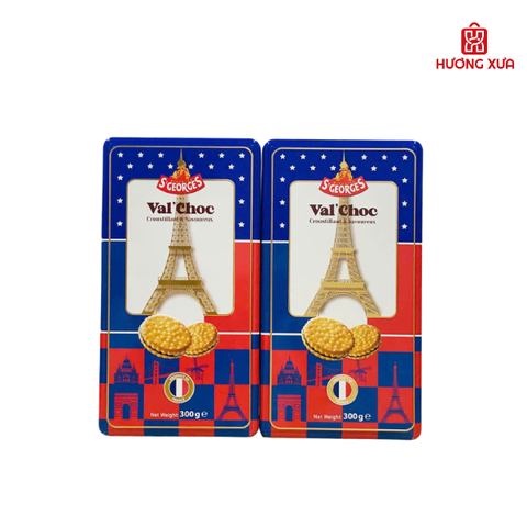 Bánh quy kẹp vị sô cô la St Georges Val’ Choc HS 300g