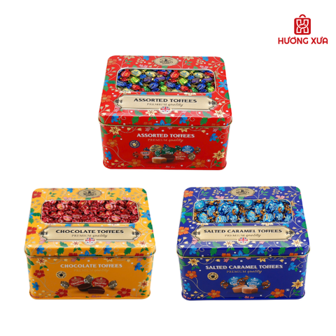 Kẹo bơ sữa Walker's Toffees hộp thiếc 175g