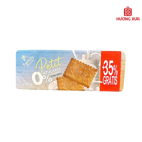 Bánh Quy Petit Không Thêm Đường Family Biscuits 190g